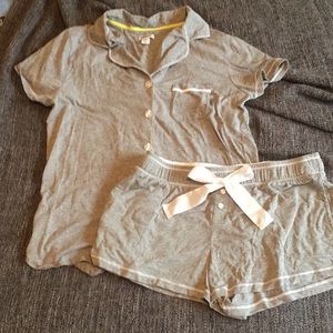 Grey dkny sleep set